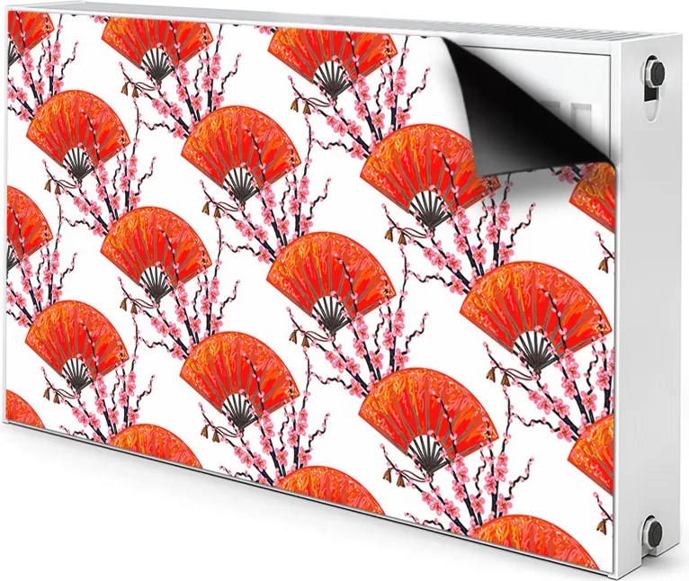 Maskownica dekoracyjna grzejnika Japońskie wachlarze