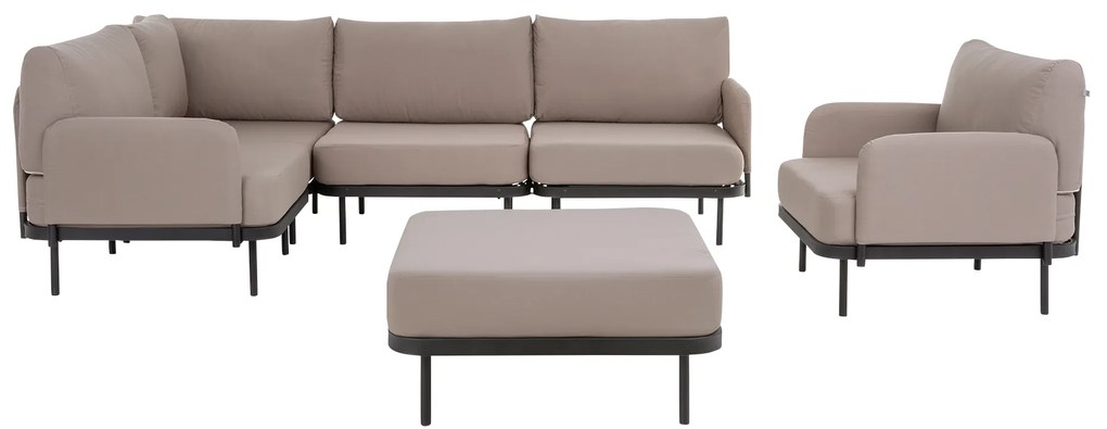Zestaw mebli ogrodowych dla 6 osób Piryt D042-04DW PATIO