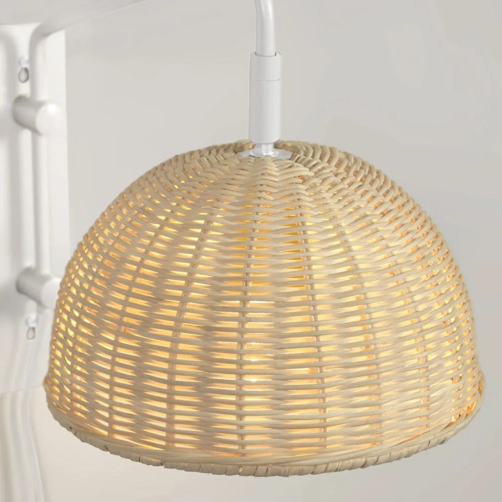 Rattanowy kinkiet ø 23 cm Damila – Kave Home