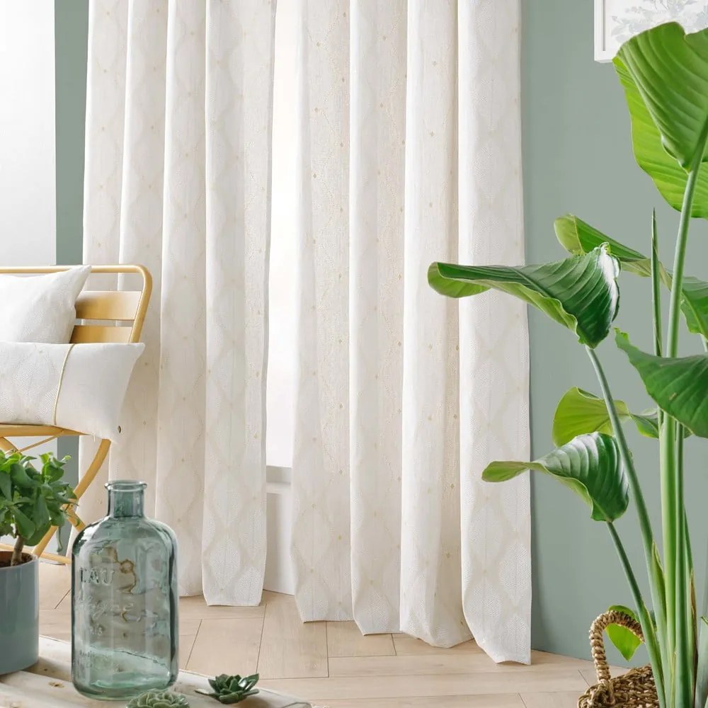 Beżowa zasłona 140x240 cm Maho – douceur d'intérieur