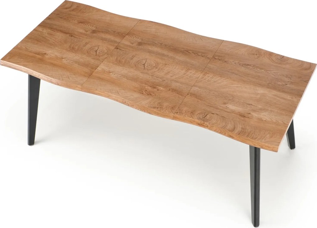 Rozkładany stół do jadalni w stylu industrialnym Dickson 120