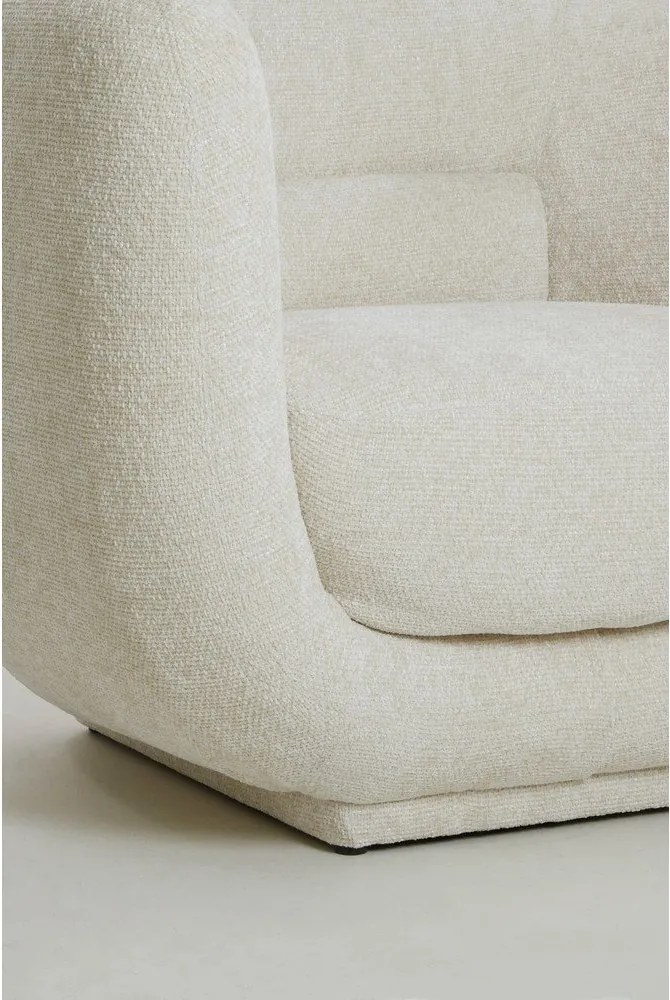Kremowy fotel Kialy – Light &amp; Living