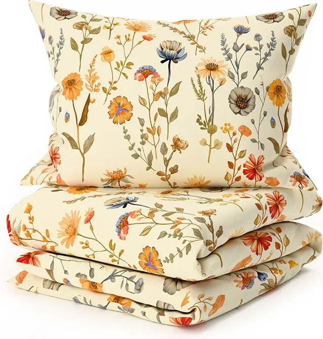 PrzytulneMieszkanie.pl PrzytulneMieszkanie.pl Bawełniana pościel SOFLIRA POLY kolorowa Rozmiar pościeli: 2 szt 70 x 90 cm | 200 x 220 cm