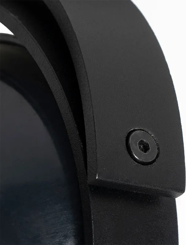 Nowoczesny reflektor szynowy 3-fazowy czarny - Master 111 Honey