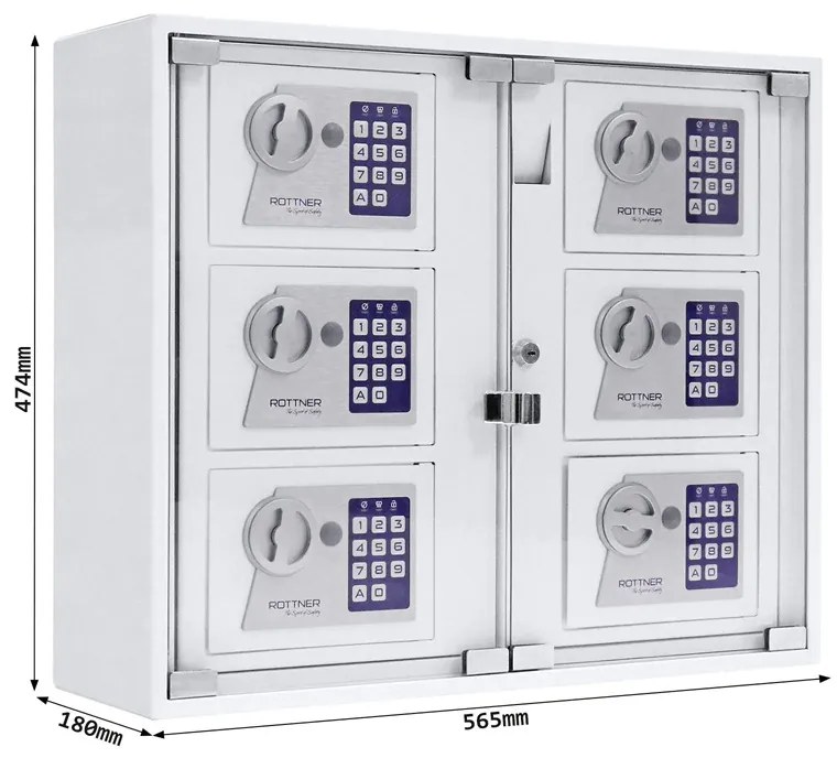 System przechowywania kluczy KEY SYSTEM 6 OUTDOOR