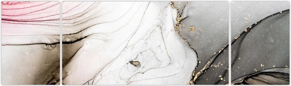 Obraz - Atrament marmurkowy (170x50 cm)