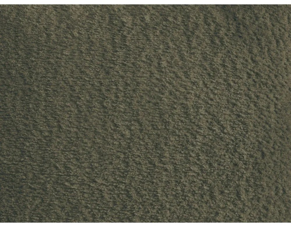 Podnóżek z materiału bouclé w kolorze khaki Roxelane – Bobochic Paris