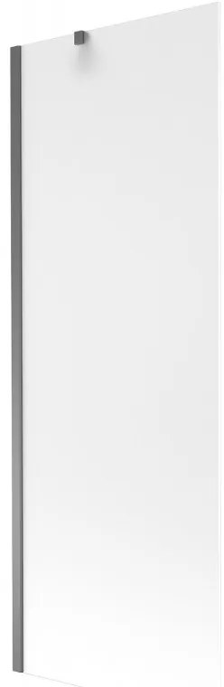 Mexen Next parawan nawannowy 1-skrzydłowy 70 x 150 cm, szron, gun metal - 895-070-000-00-30-95
