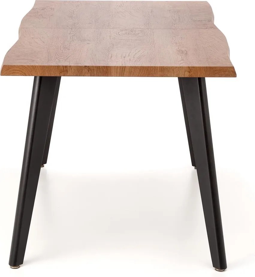 Rozkładany stół do jadalni w stylu industrialnym Dickson 120