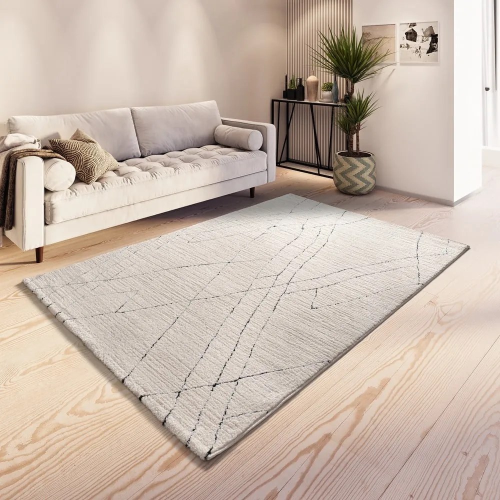 Dywan w kolorze kości słoniowej 120x170 cm Turin – Universal