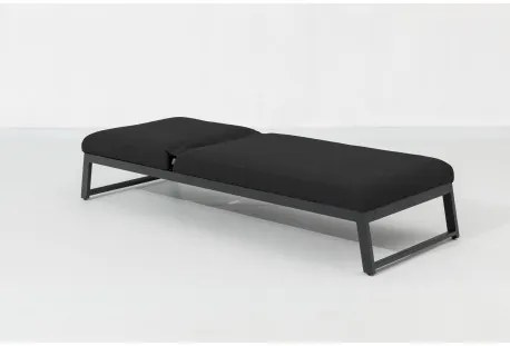 TISO + MELIA leżak LIKA-TEX® - zestaw ogrodowy aluminiowy 2+1