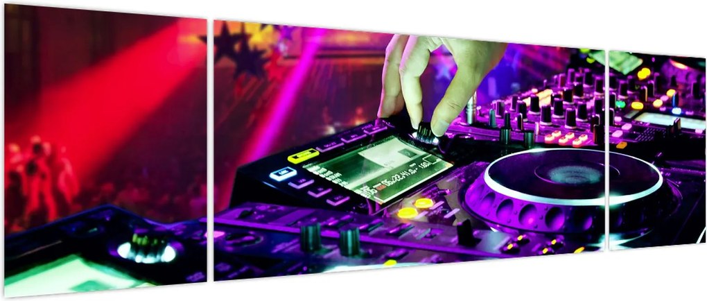 Obraz - DJ (170x50 cm)