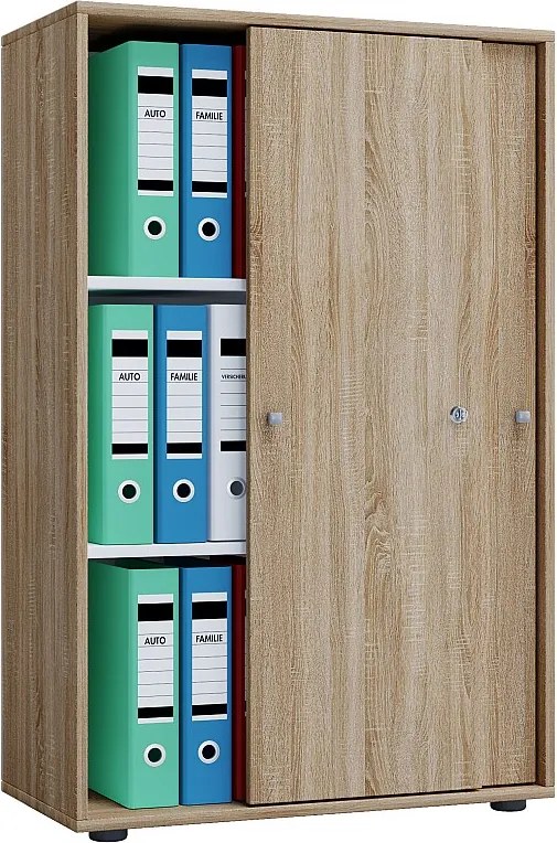 Drzwi przesuwne szafki biurowej Lona 3-krotnie