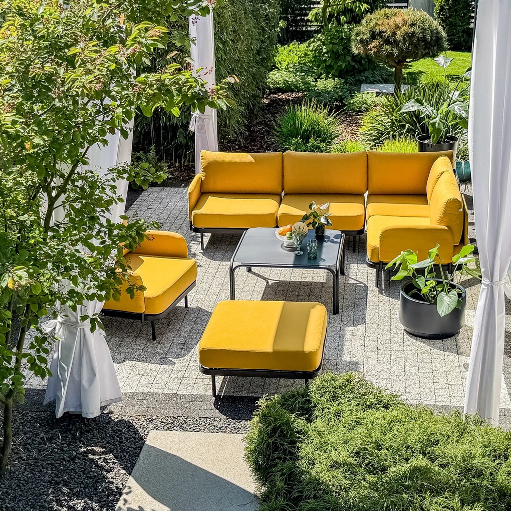 Stolik ogrodowy Piryt 83 x 83 x 39 cm PATIO