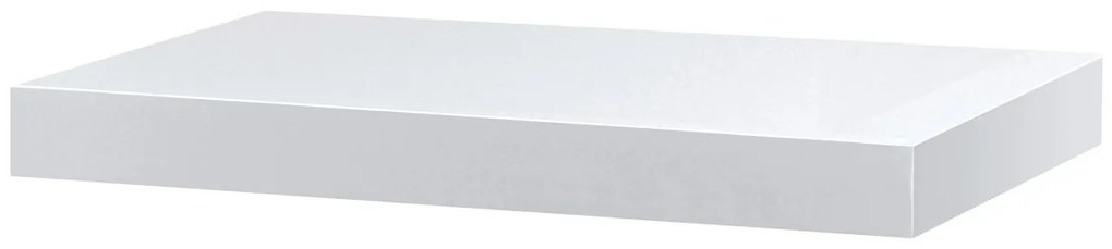 Półka ścienna P-023, biały połysk