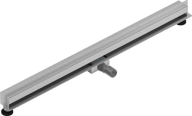 Mexen Flat Wall odpływ liniowy ścienny 2w1 110 cm, inox - 1030110