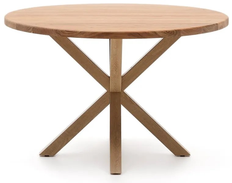 Okrągły stół z blatem z drewna akacjowego ø 120 cm Argo – Kave Home