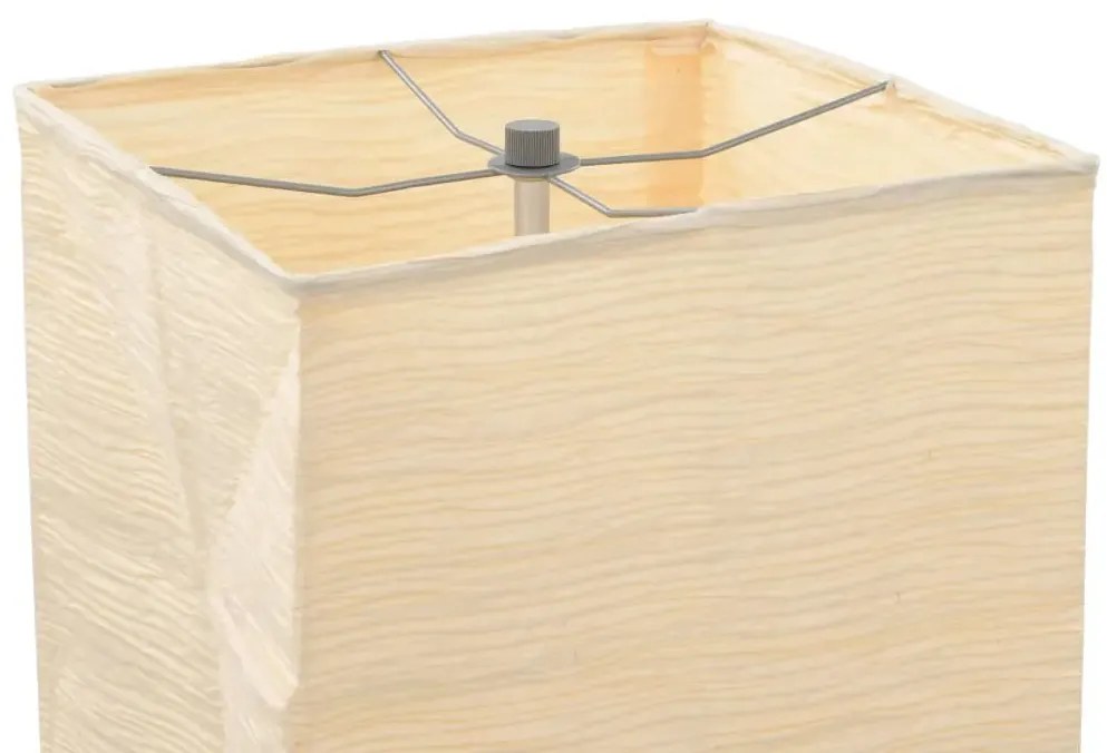 Beżowa lampa podłogowa z papieru ryżowego - EX146-Venpox