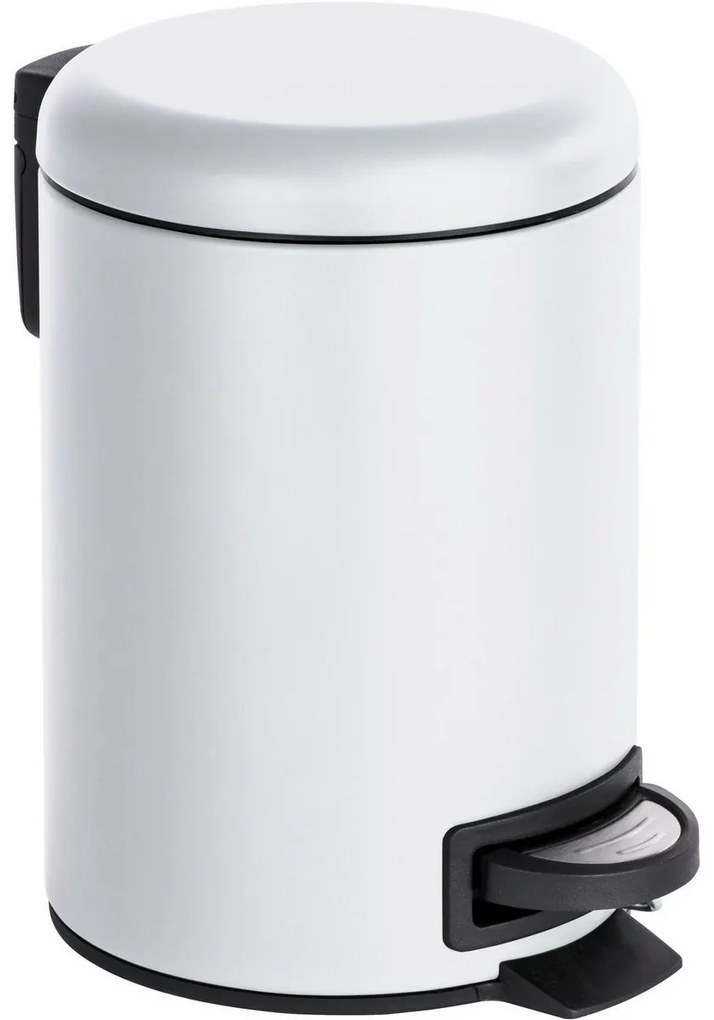 Wenko Kosz na śmieci z pedałem Leman 3 l, biały, 3 l