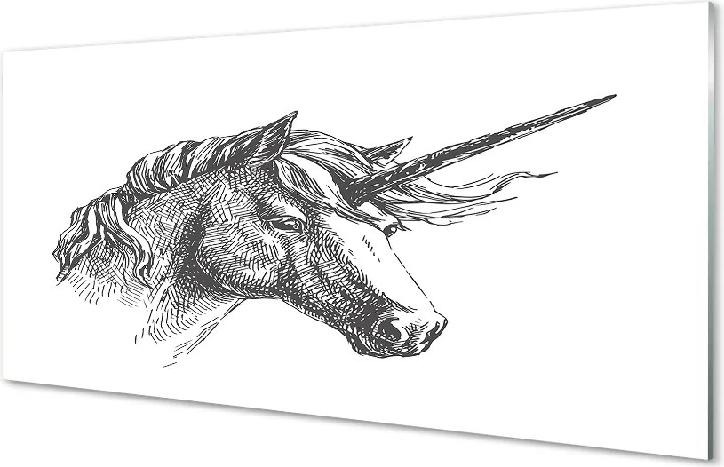 Panel nad Blat Kuchenny Jednorożec w Stylu Kreskówkowym