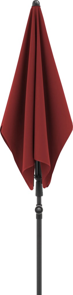 Doppler ACTIVE parasol ogrodowy 200 x 120 cm bordowy