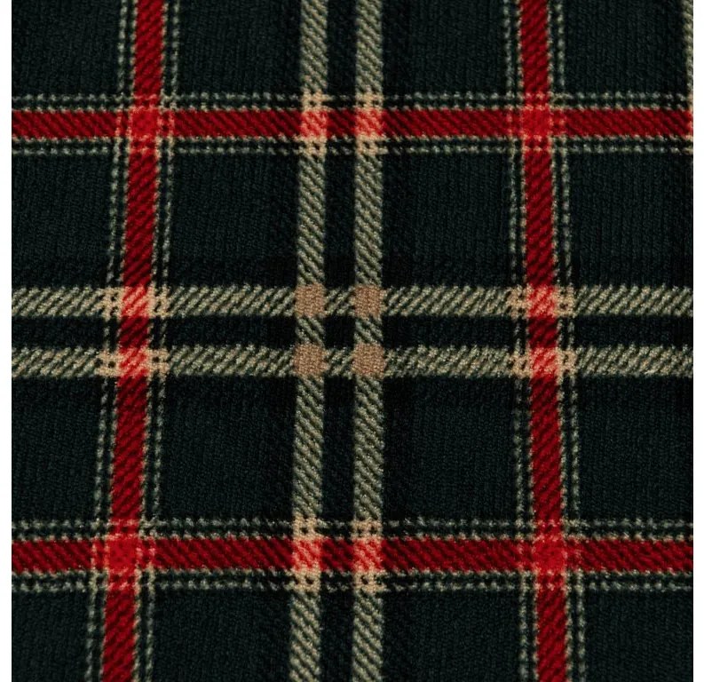 PrzytulneMieszkanie.pl Prześcieradło z mikropluszu GLENMOORE 200x200 cm zielone