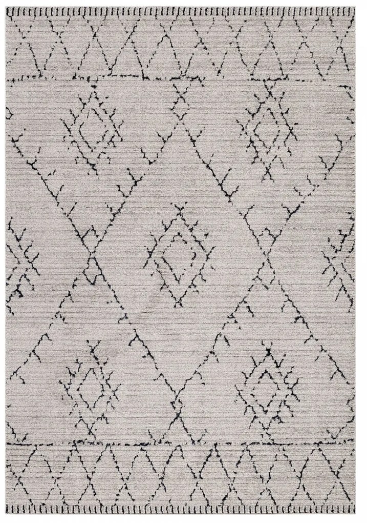 Dywan poliestrowy Berber beżowy 160 cm x 230 cm
