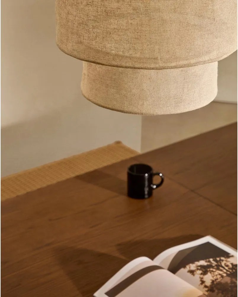 Beżowy abażur ø 40 cm Mariela – Kave Home