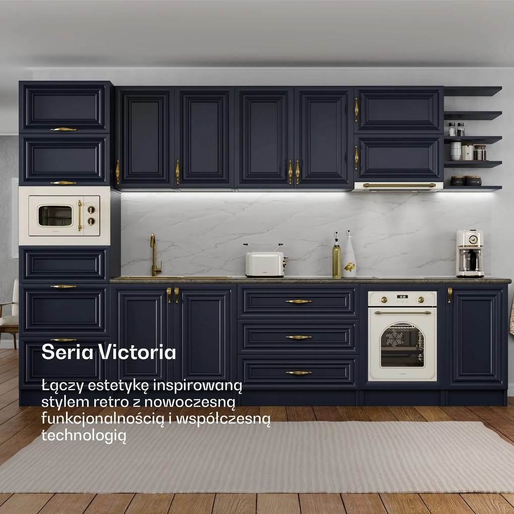 Klarstein Victoria piekarnik do zabudowy 45 cm 49 l