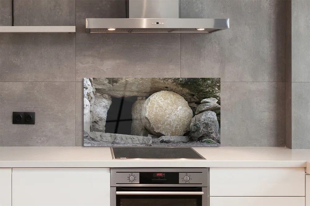 Szkło Ozdobne do Kuchni Tajemnicza Jaskinia