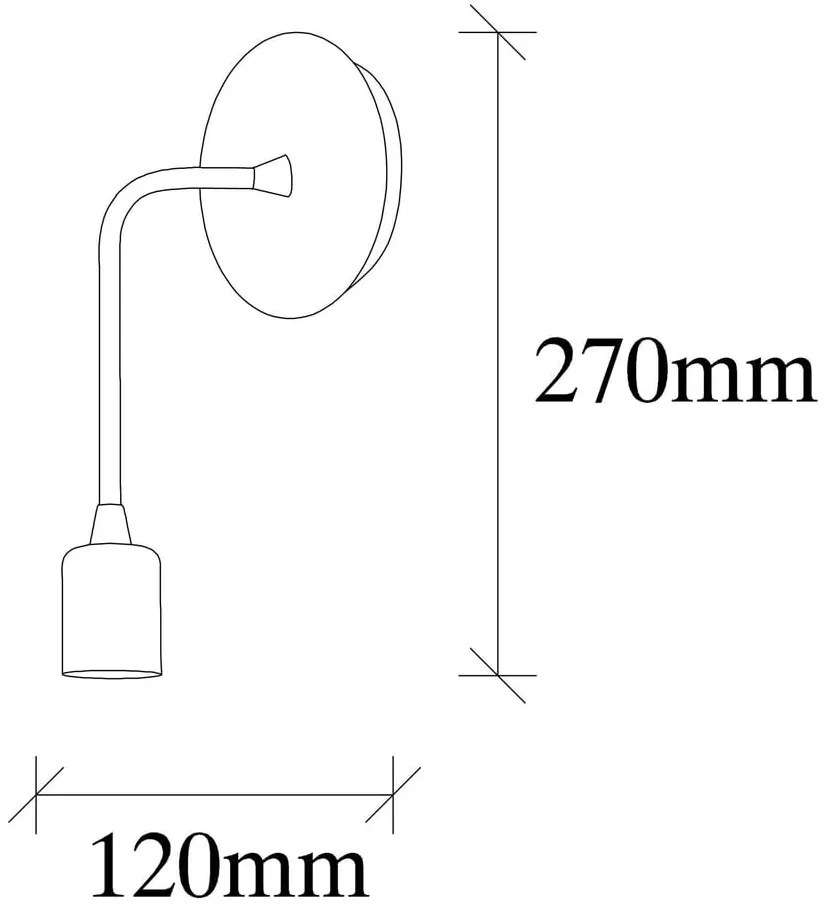 Kinkiet w kolorze brązu Dartini – Opviq lights