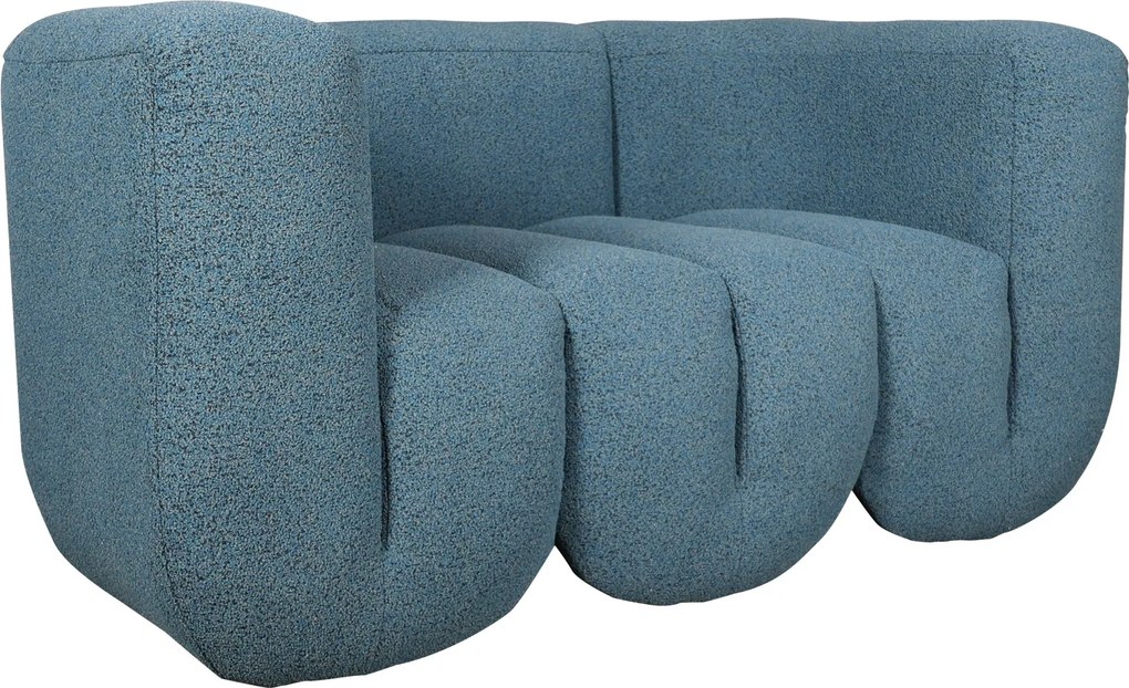 Designerska sofa z tkaniny szenilowej Nua N88-150
