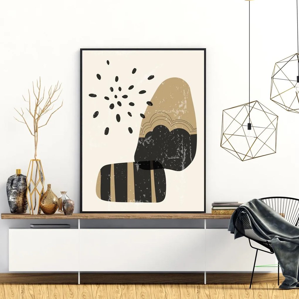 Plakat - Naturalna abstrakcja (A4)