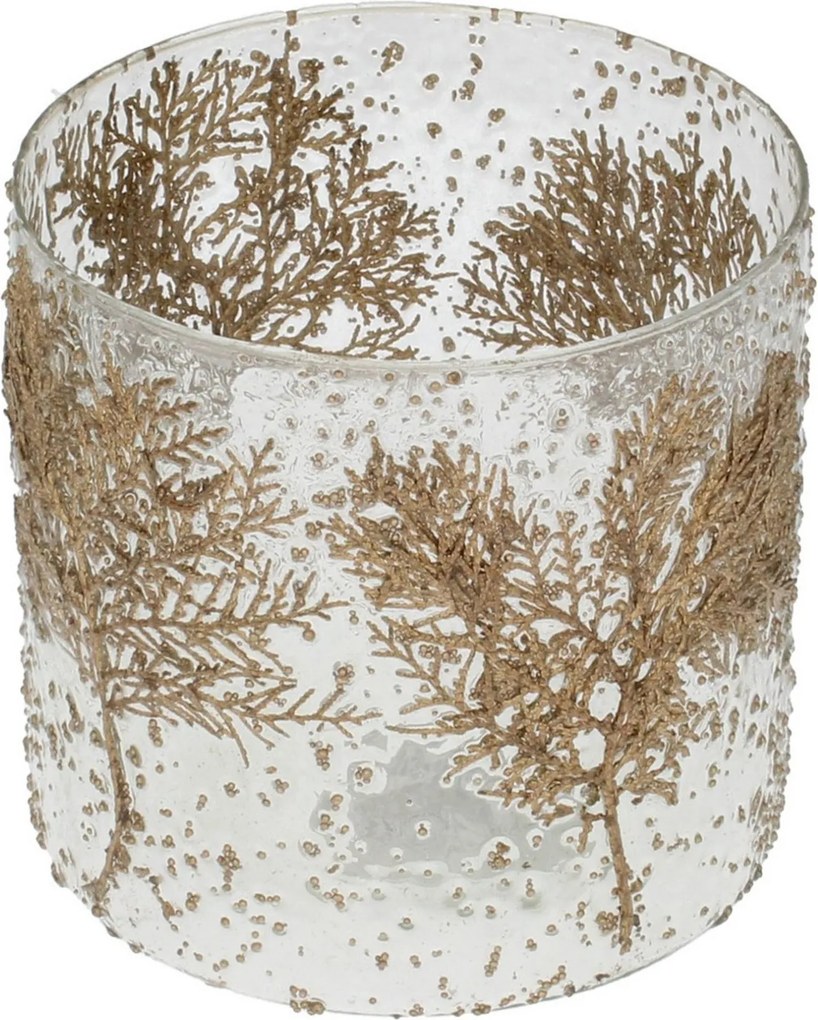 Świecznik Twig II ⌀15cm gold
