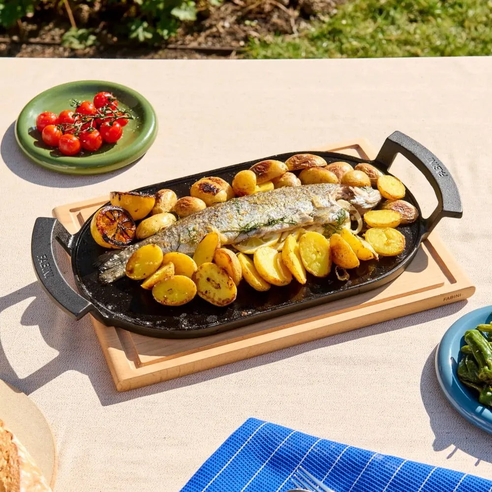 Żeliwna płyta grillowa Lore – FABINI