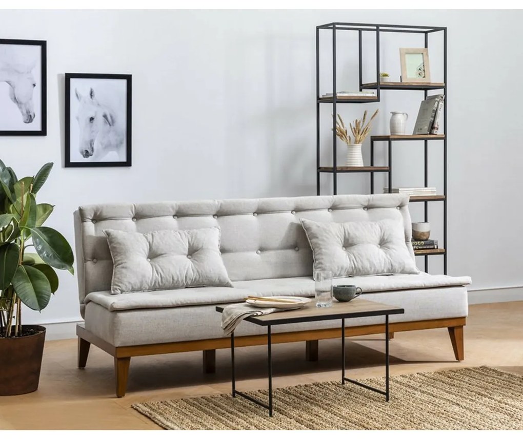 Sofa rozkładana Fuoco Cream