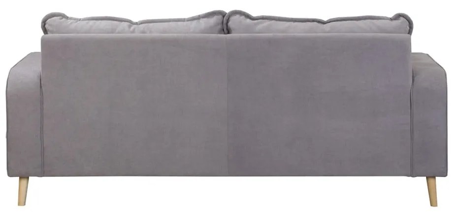 Szara sofa 193 cm Beata – Ropez
