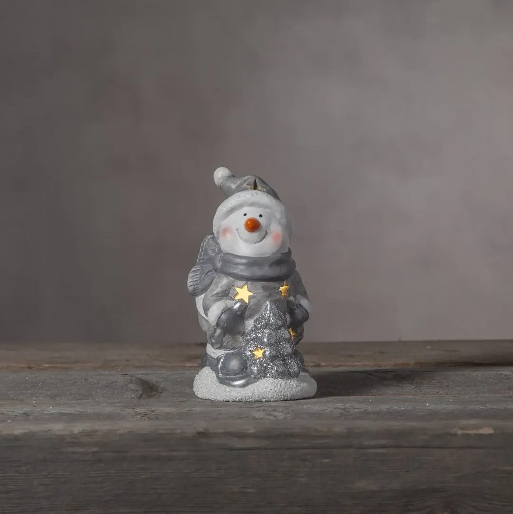 Dekoracyjna figurka świąteczna bałwanek Friends