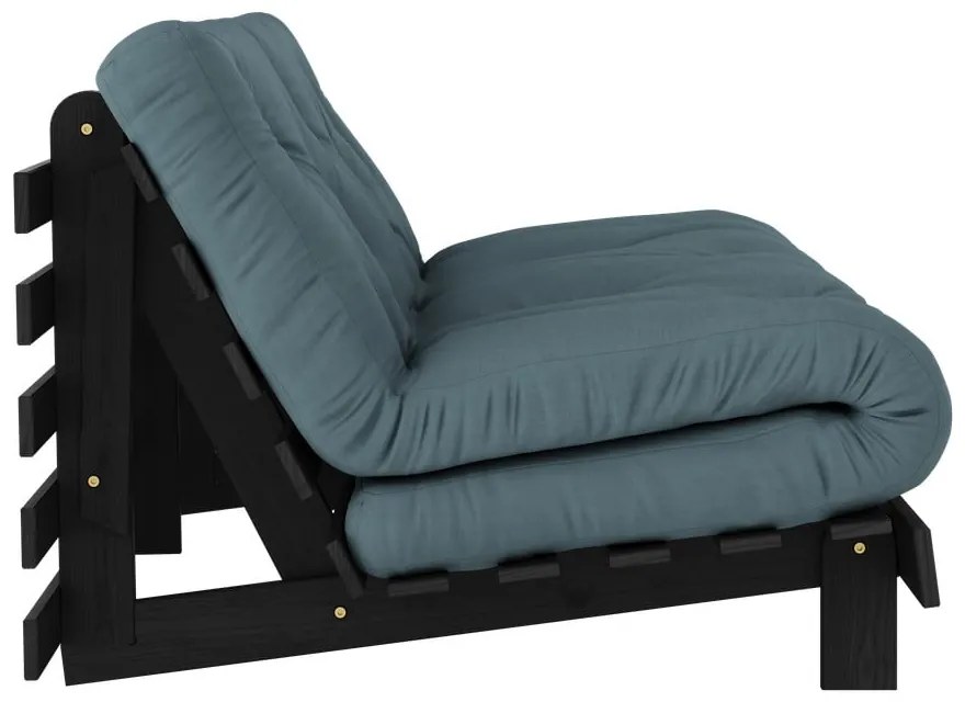 Morska rozkładana sofa 160 cm Roots Black Night – Karup Design
