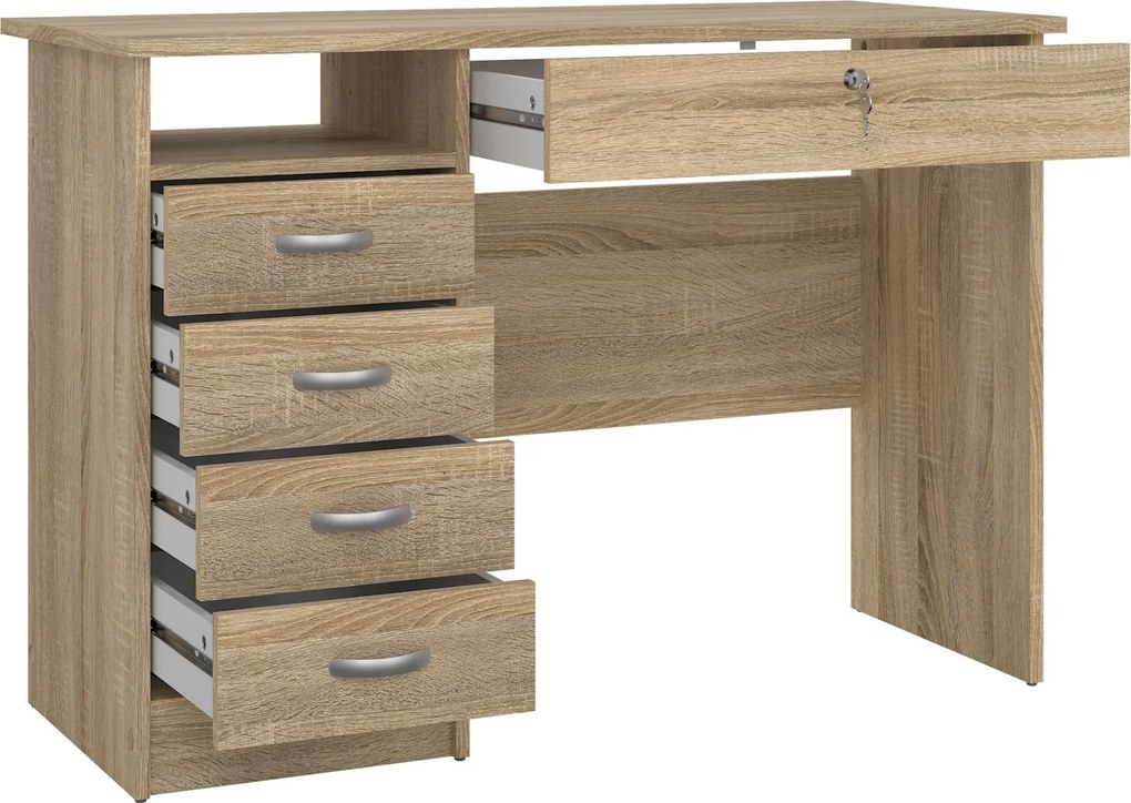 Biurko Function 5S dąb sonoma