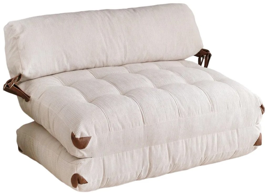Sofa rozkładana Kadife 2 White
