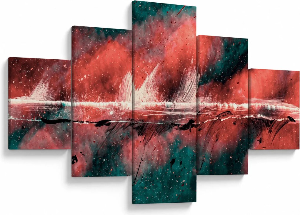 Obraz - Wybuch nafty (125x70 cm)