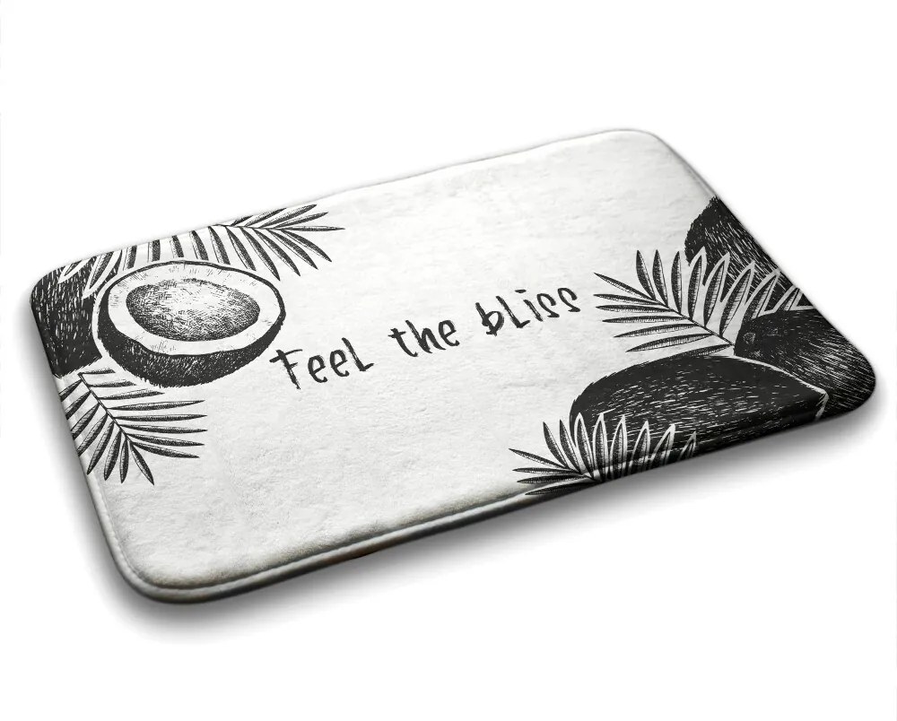 Dywanik łazienkowy antypoślizgowy Dywanik łazienkowy antypoślizgowy Palmy Kokosowe