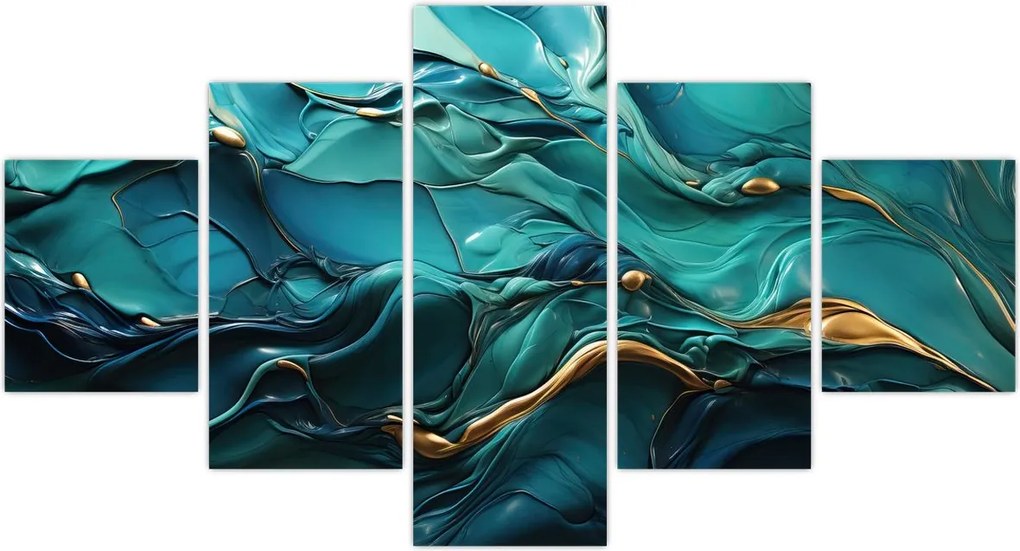 Obraz - Tekstury abstrakcyjne (125x70 cm)