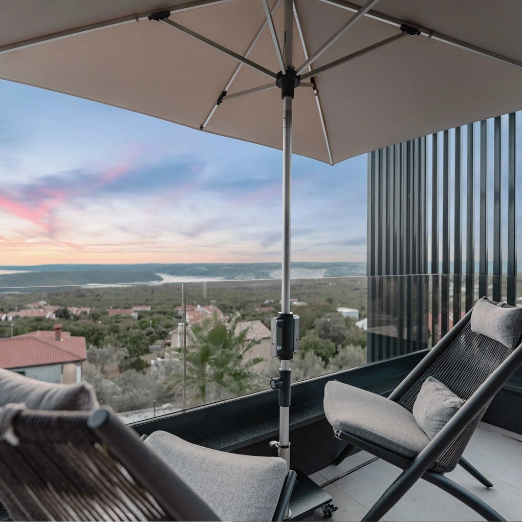 KNIRPS APOLL 230 x 150 cm - ogrodowy parasol centralny