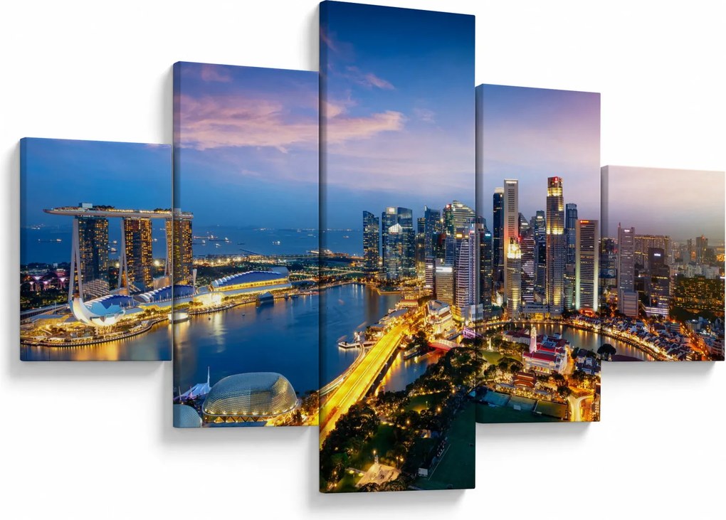 Obraz - Singapur, Azja (125x70 cm)