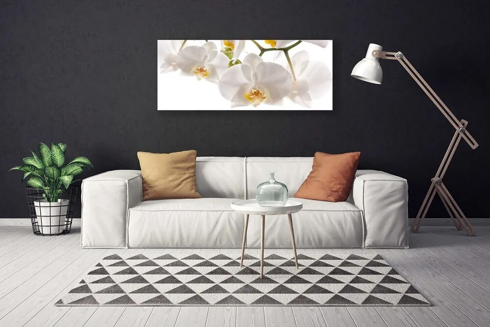 Obraz canvas na ścianę Egzotyczna Orchidea w Detalu