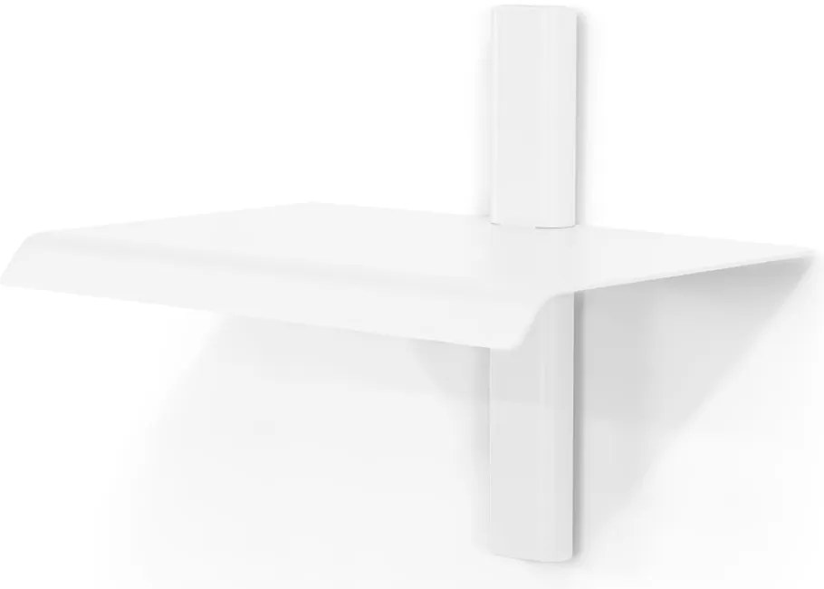 Biała metalowa półka 28 cm Hola – Spinder Design