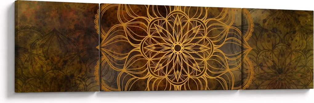 Obraz - Mandala radości (170x50 cm)
