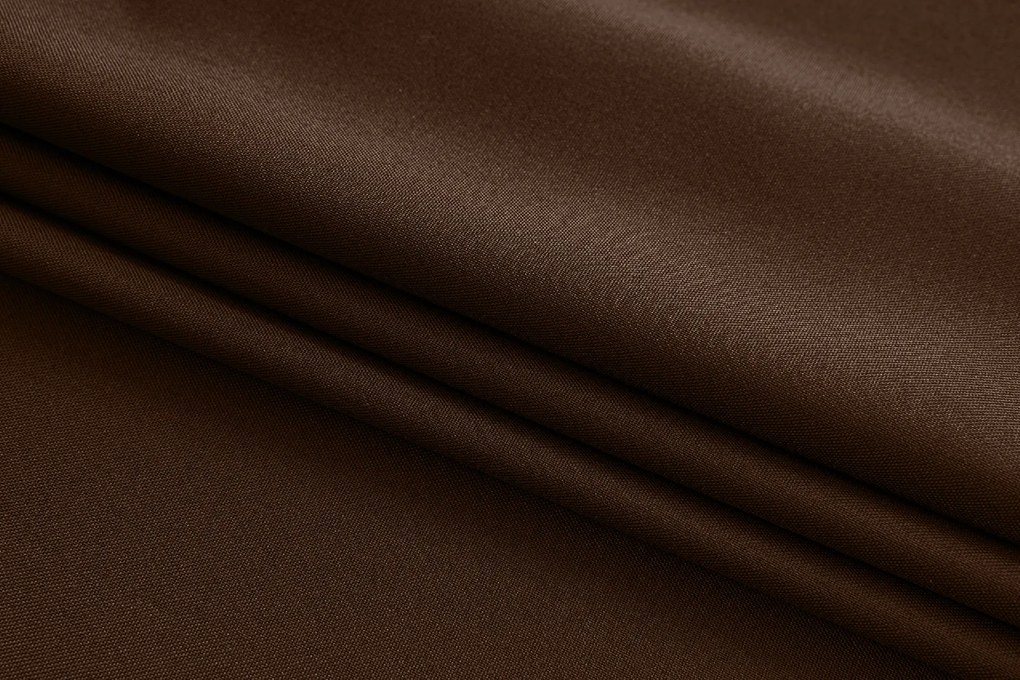 Zasłona cynamonowo-brązowa OXFORD 140x250 cm Zawieszanie: Metalowe pierścienie